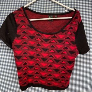 T/O Sweaters Short Sleeve Top Women’s Size Large